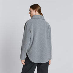 womens-renew-fleece-half-zip-heathered-coal