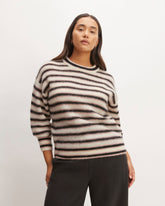 womens-alpaca-crew-black-creme-bone | primary
