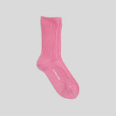 unisex-ribbed-sweater-sock-fuschia-pink | primary