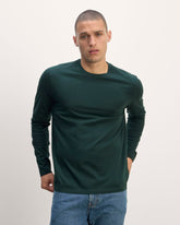 mens-essential-organic-ls-tee-uniform-scarab | primary