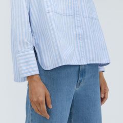 womens-boxy-oxford-sky-stripe