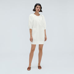 womens-seersucker-puff-sleeve-dress-white