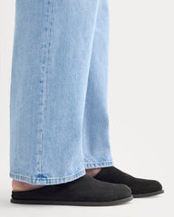 womens-suede-clog-black-suede