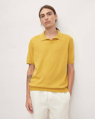 mens-no-sweat-polo-honey | primary