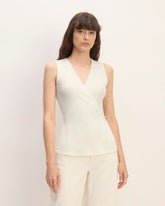 womens-rib-wrap-top-bone | primary