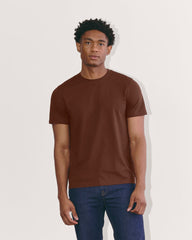 mens-essential-organic-crew-uniform-dark-mahogany | primary