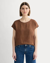 womens-linen-short-sleeve-crew-tee-cedarwood | primary
