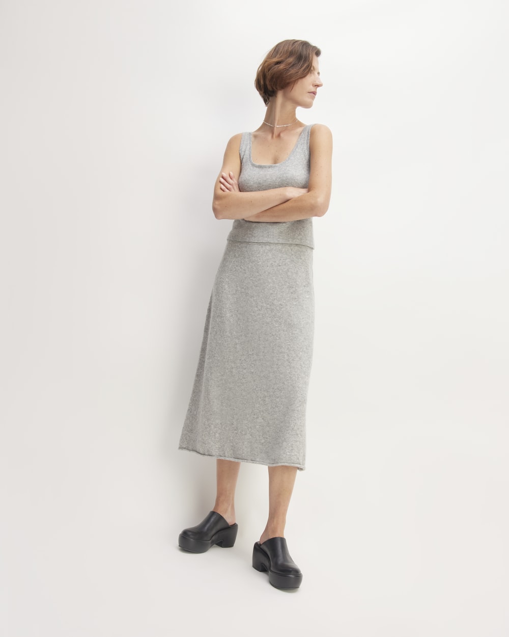 womens-cozy-stretch-skirt-heathered-grey | primary