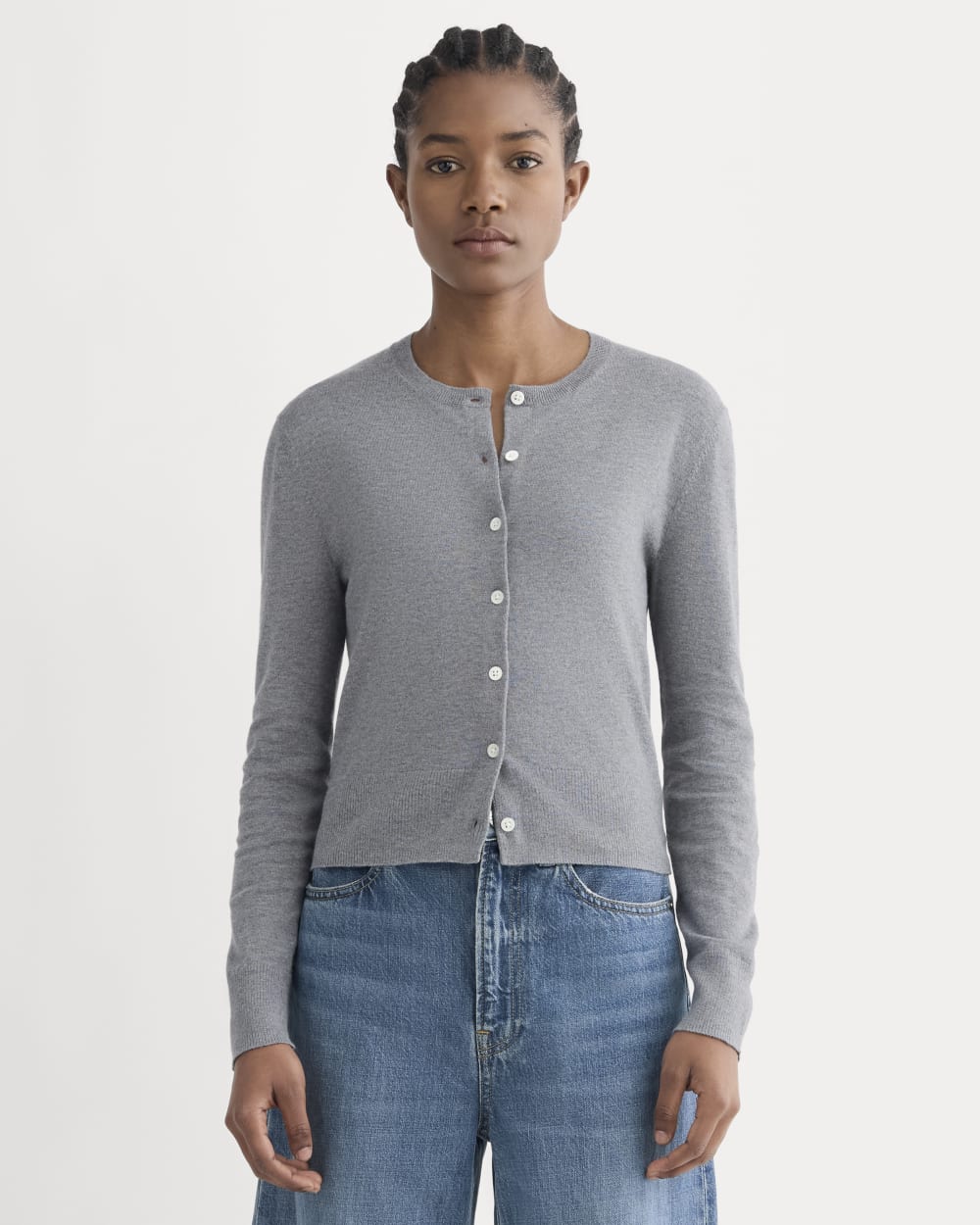 womens-cropped-cardigan-cotton-cashmere-heather-charcoal | primary