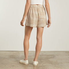 womens-linen-boxer-short-iced-coffee-grid