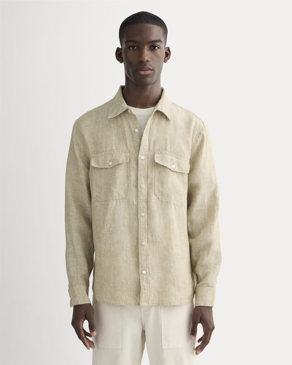 mens-linen-utility-shirt-cornstalk-chambray | primary