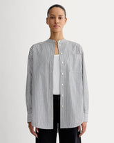womens-oversized-shirt-cotton-optic-white-black | primary