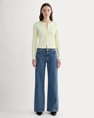 womens-selfie-cardigan-light-yellow