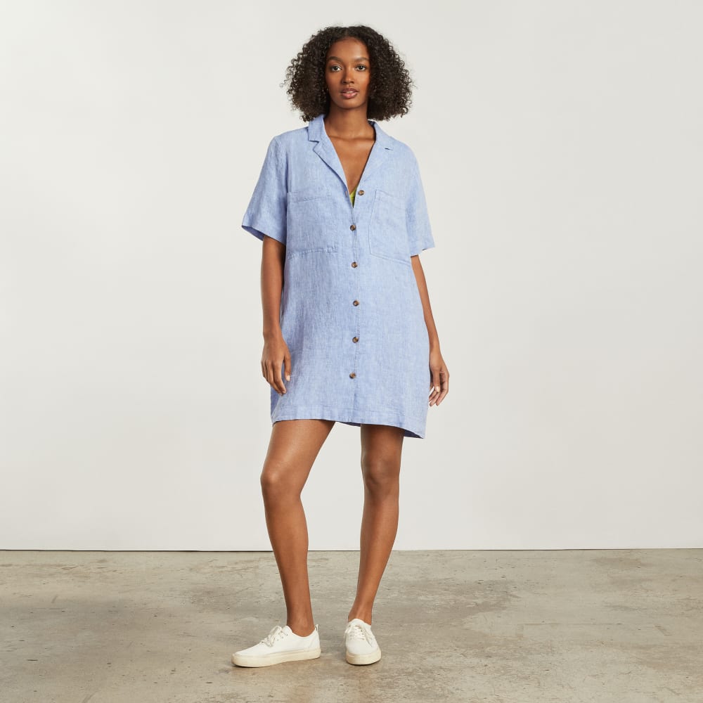 womens-linen-workwear-dress-medium-blue | primary