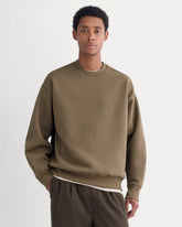 mens-luxe-fleece-crew-pullover-deep-taupe | primary
