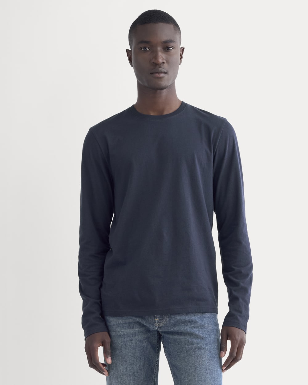 mens-essential-organic-ls-tee-uniform-deep-navy | primary