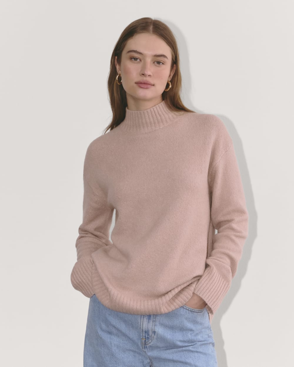 womens-mockneck-sweater-plush-cotton-dusty-rose | primary
