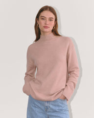 womens-mockneck-sweater-plush-cotton-dusty-rose | primary