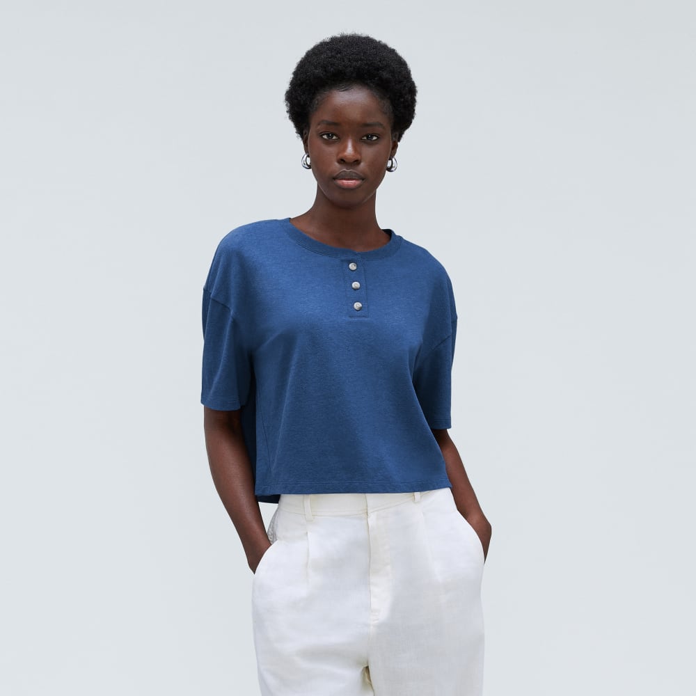 womens-hemp-ctn-ss-henley-deep-blue | primary