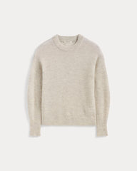 womens-alpaca-ribbed-cocoon-crew-almond | alt