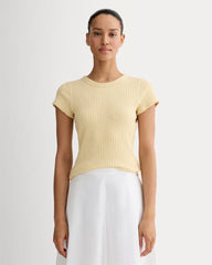 womens-rib-knit-organic-cotton-crew-banana-crepe | primary