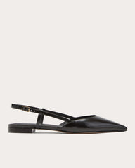 womens-studio-slingback-flat-black | primary
