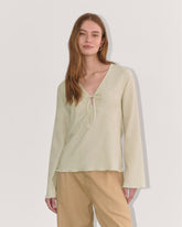 womens-crinkle-long-sleeve-sandshell | primary