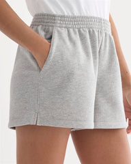 womens-off-duty-french-terry-short-heathered-grey