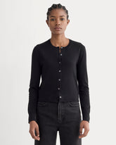 womens-cropped-cardigan-cotton-cashmere-black | primary