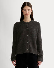 womens-crew-cardigan-in-alpaca-heathered-black | primary