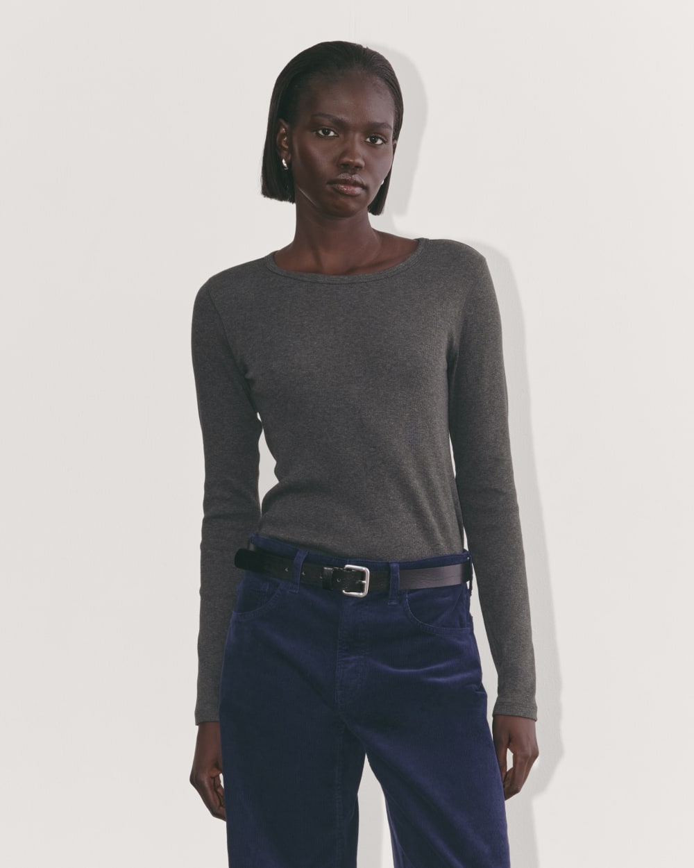 womens-supima-rib-long-sleeve-crew-heathered-soot | primary