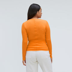 womens-pima-rib-long-sleeve-henley-turmeric