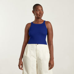 womens-cropped-pima-rib-tank-cobalt