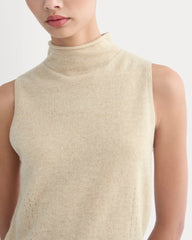 womens-cashmere-funnel-neck-tank-heather-light-camel
