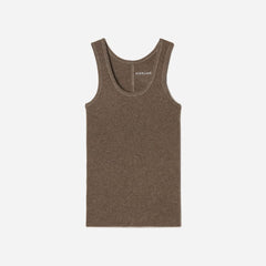 womens-pima-micro-rib-u-tank-hthr-fatigue | alt