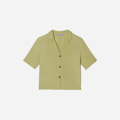 womens-linen-workwear-shirt-leek | alt