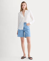 womens-long-a-line-short-light-indigo | primary