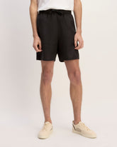 mens-linen-easy-short2-black | primary