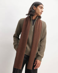 mens-recashmere-scarf-heather-cocoa | primary