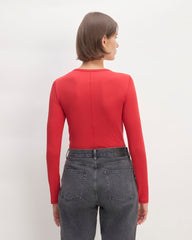 womens-supima-rib-long-sleeve-crew-haute-red