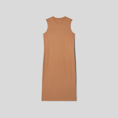 womens-organic-cotton-weekend-tank-dress-tawny-brown | alt