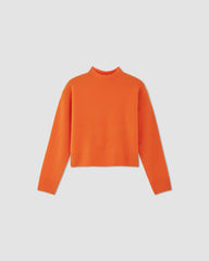 womens-merino-wool-mockneck-sweater-orange | alt