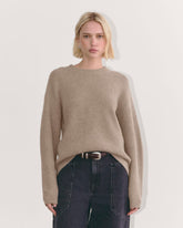 womens-wool-cashmere-cocoon-crew-sweater-oatmeal | primary
