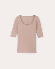 womens-supima-micro-rib-scoop-neck-dusty-rose | alt