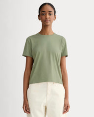 womens-organic-cotton-box-cut-tee-sagebrush | primary