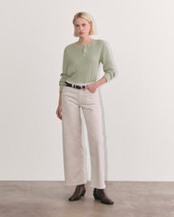 womens-cotton-waffle-henley-tee-seagrass