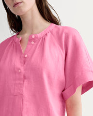 womens-popover-dress-in-linen-deep-pink