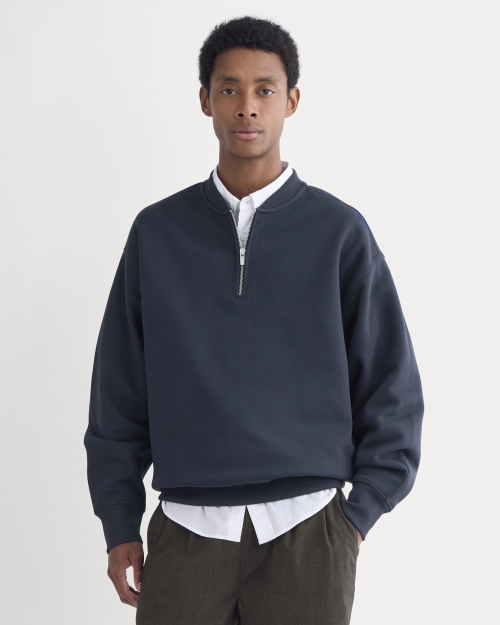 mens-luxe-fleece-halfzip-pullover-deep-navy | primary
