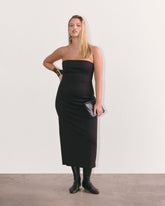 womens-dream-strapless-dress-black | primary