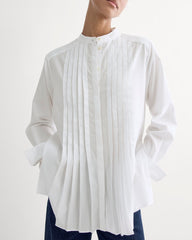 womens-pleated-shirt-in-silky-cotton-white
